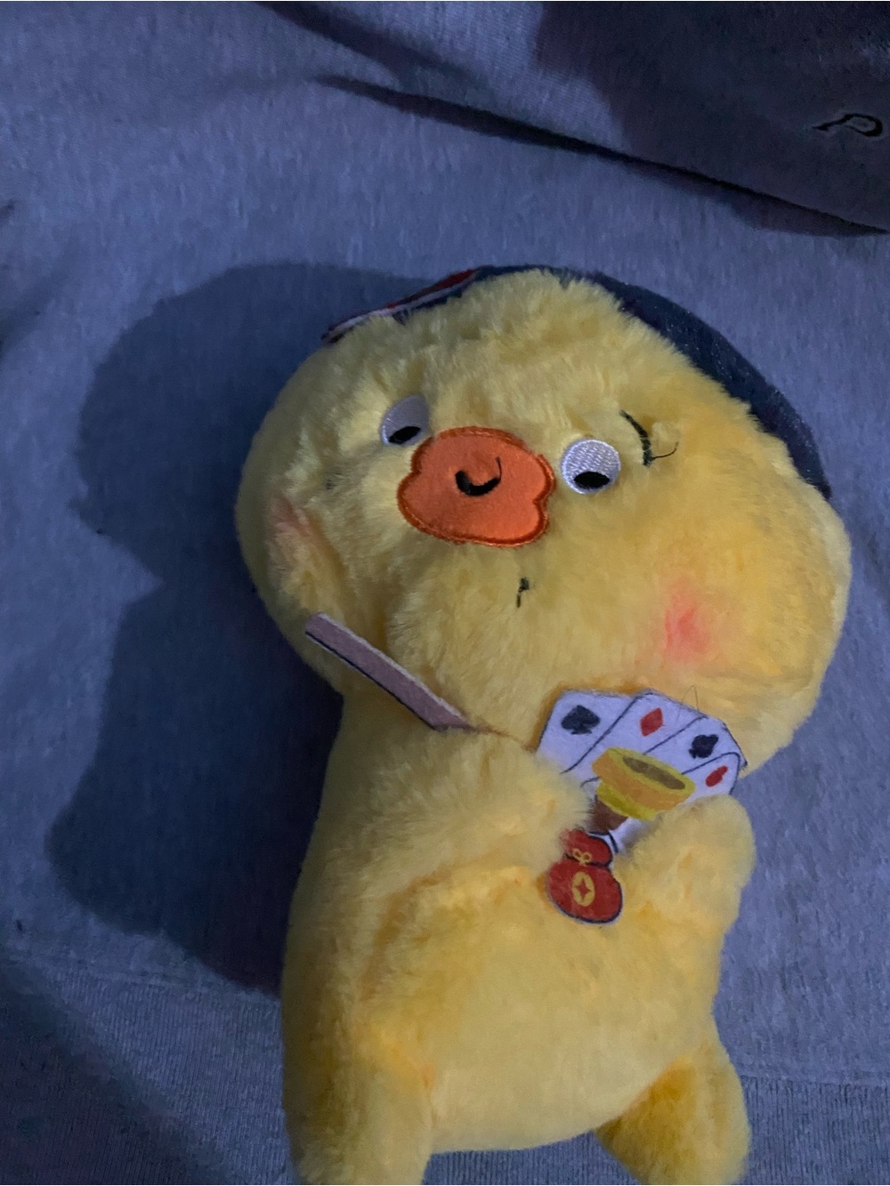 Upset duck work upset me services plush duck